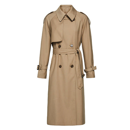 Klassieke trenchcoat met riem voor dames