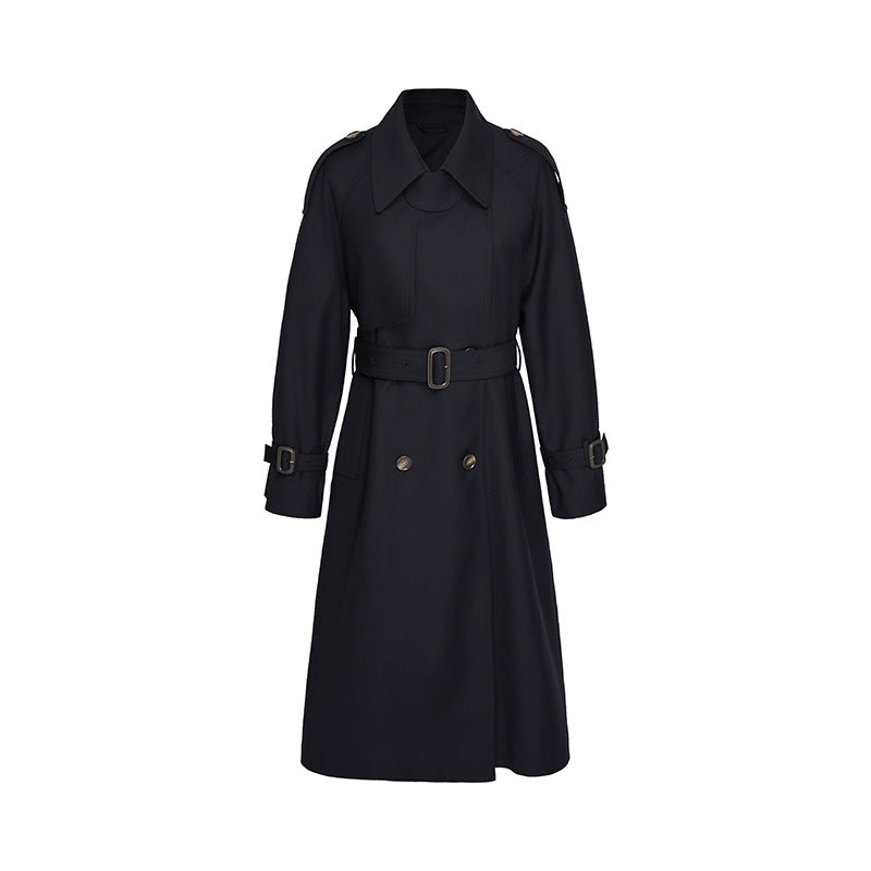 Klassieke trenchcoat met riem voor dames