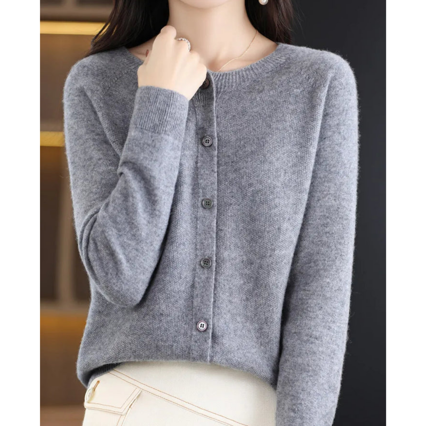 Fay | merino wollen dames cardigan trui