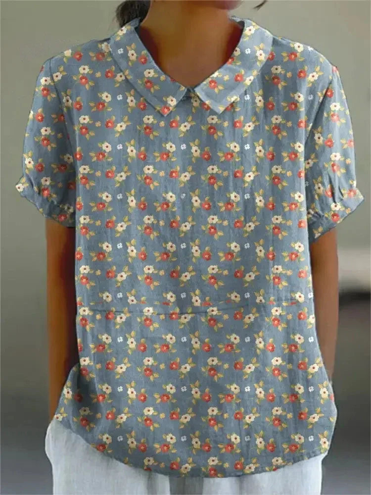 Blouse met bloemenprint voor dames