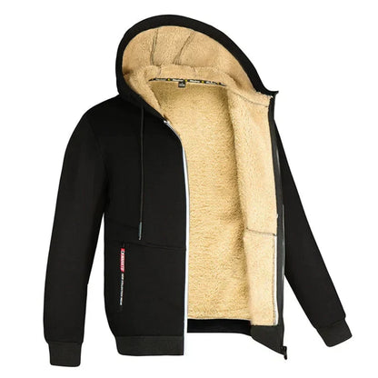 Ylwen Jas | Men's hooded fleece jacket