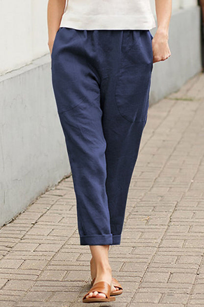 Casual Effen Rechte Onderbroek