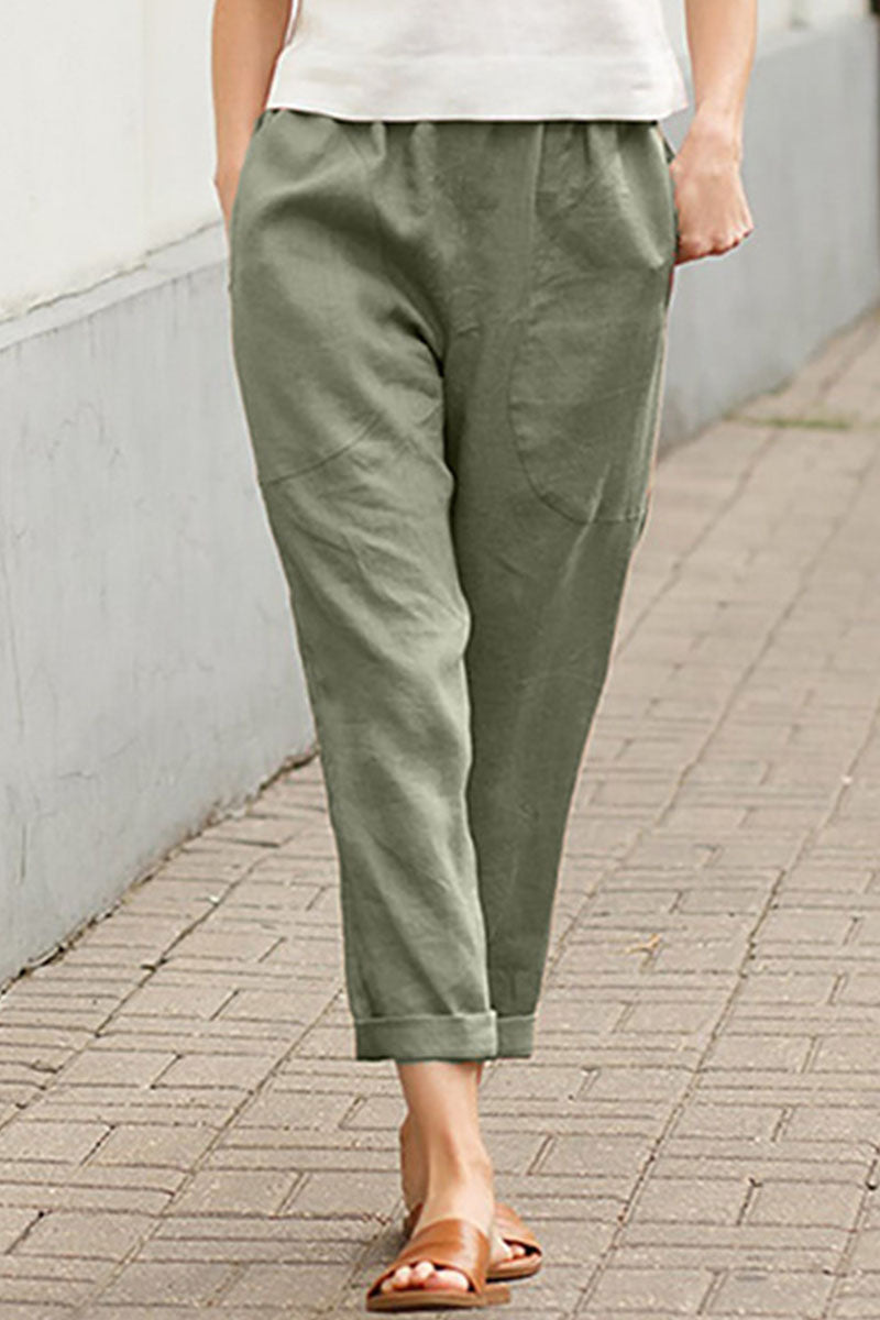 Casual Effen Rechte Onderbroek