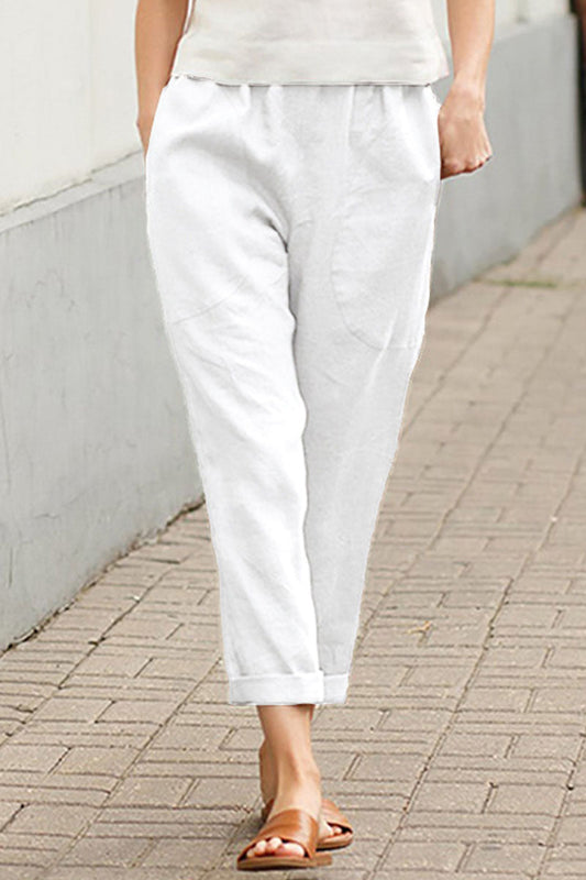 Casual Effen Rechte Onderbroek