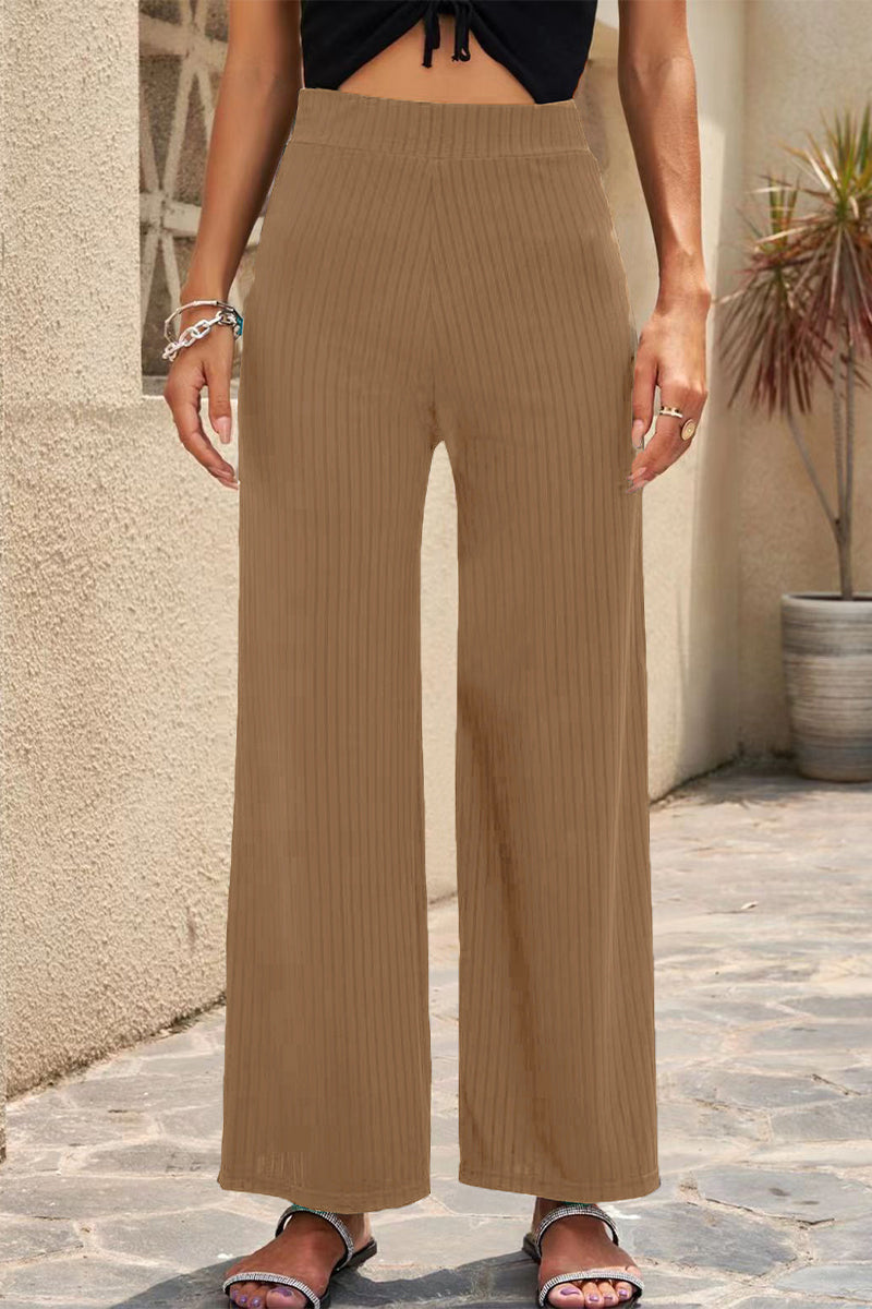 Casual Rechte Halflange Taille Effen Gekleurde Broekjes (6 kleuren)