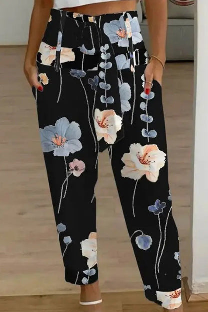 Casual Patchwork Tas Print Losse Mid Taille Harlan Else Zwembroekjes