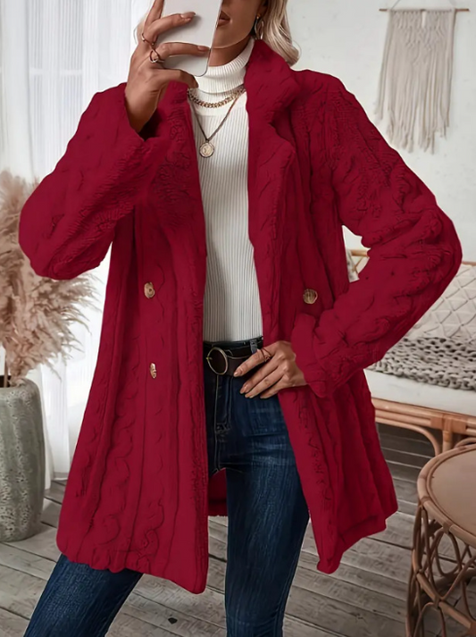 Elisanna Coat | Women's Winter Flannel Coat