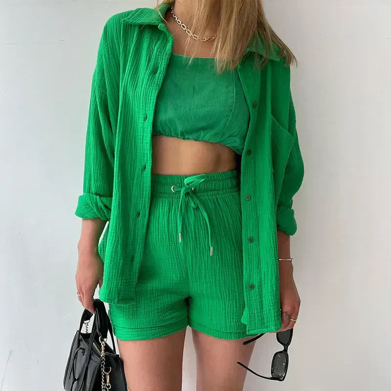 Dames tweedelig T-shirt met lange mouwen Fashion Casual Suit