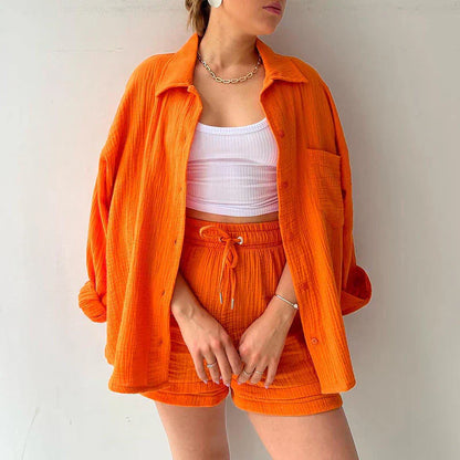 Dames tweedelig T-shirt met lange mouwen Fashion Casual Suit