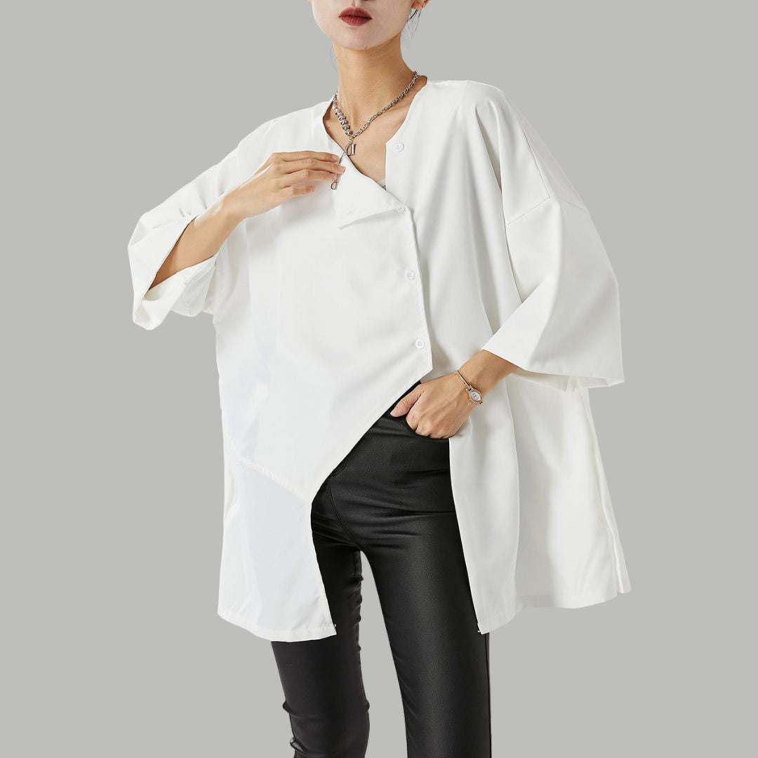 Barbara - Blouse asymétrique élégante