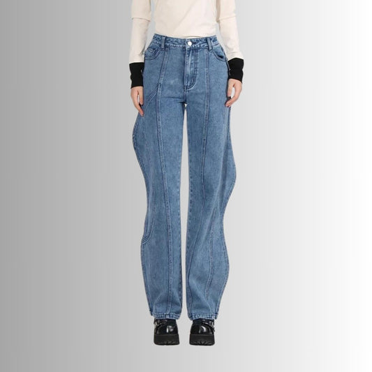 Trendy bandplooibroek voor dames