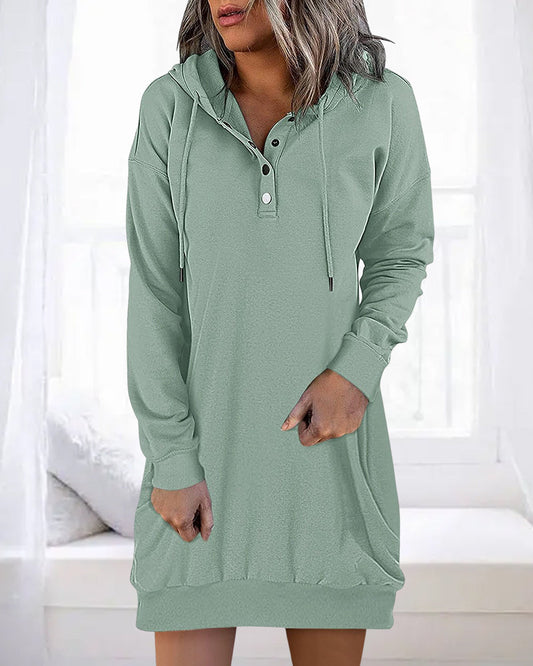 Sharon | Katoenen pullover hoodie voor dames