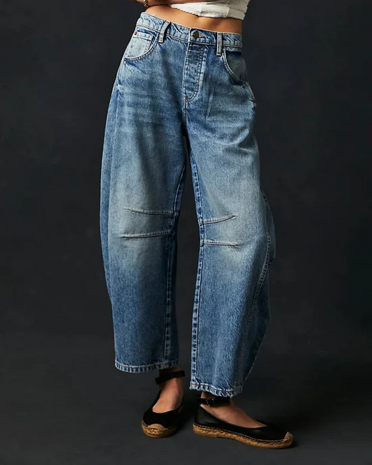 Adeline - Halfhoge skinny jeans voor dames