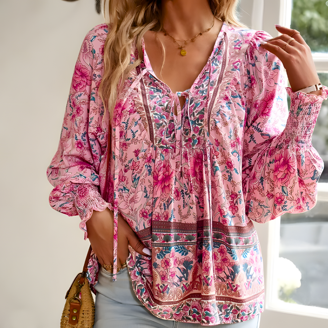 Celeste - Elegante blouse met bloemenprint voor dames