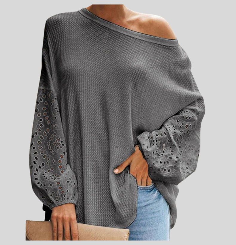 Off-the-shoulder blouse voor dames