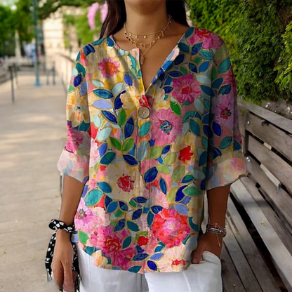 Tiny - blouse met bloemenprint