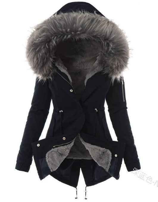 Rosalia - elegante winter faux fur jas