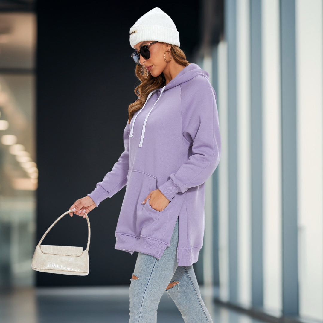 Émilie - Elegante oversized jurk met capuchon