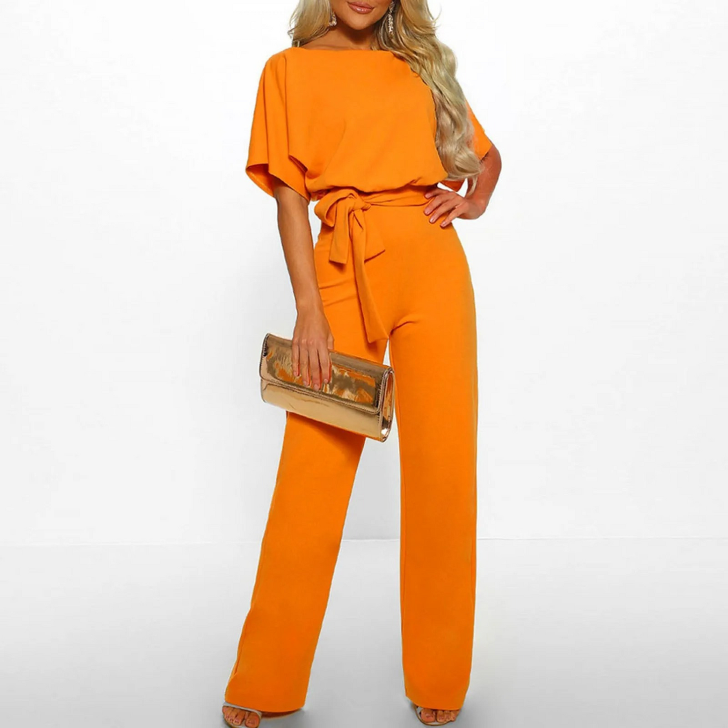 Sophie | wikkel-jumpsuit met hoge taille