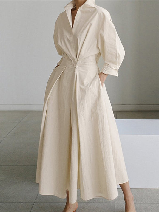 Elegante en comfortabele lentejurk