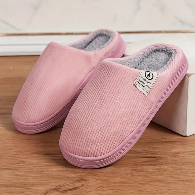 Cozy Winterpantoffels | Roze - Warm en Gezellig - Perfect voor Koude Avonden