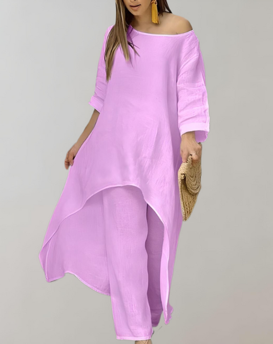 2-delige Vrouwen Set - Emily - Tijdloos Design, Duurzaam Materiaal - Perfect voor Elke Gelegenheid