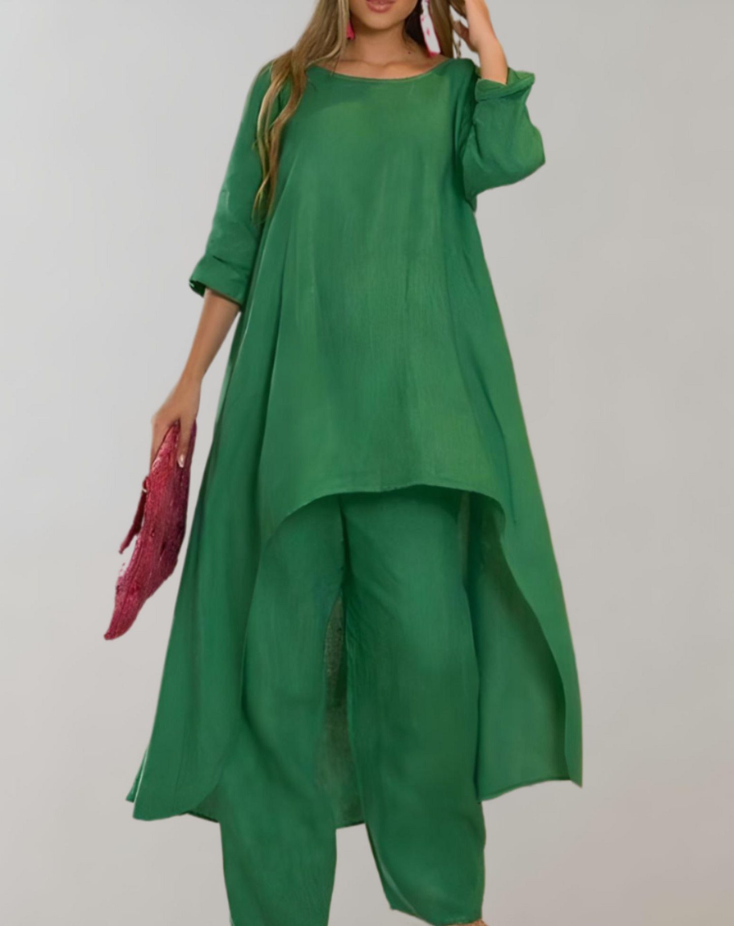 2-delige Vrouwen Set - Emily - Tijdloos Design, Duurzaam Materiaal - Perfect voor Elke Gelegenheid