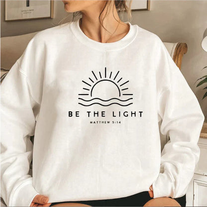 Sweater "Be The Light" - Selene