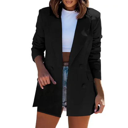 slim-fit vest blazer