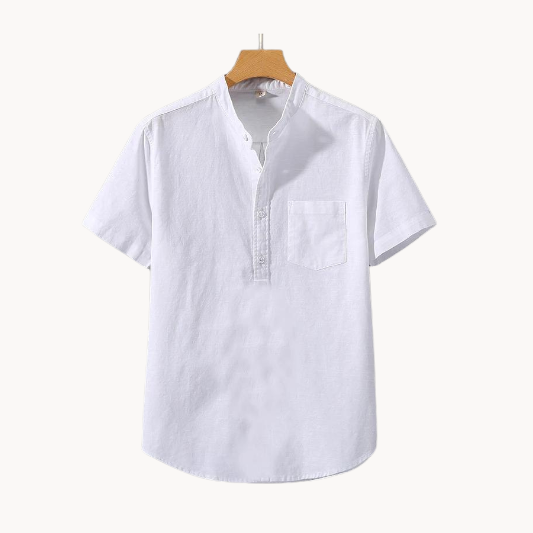 Arvid | Poloshirt van linnen