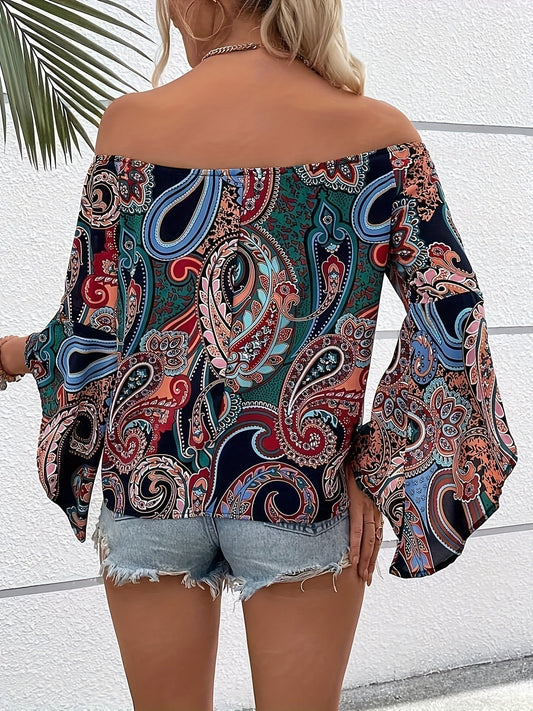 Conny Motif floral décontracté avec pull à épaules