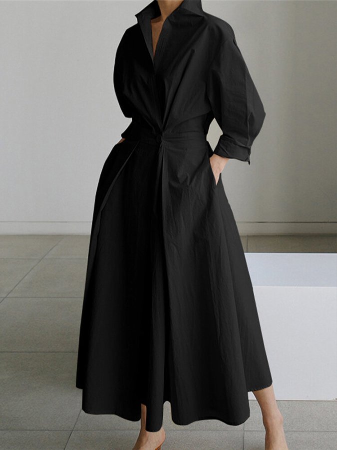 Elegante en comfortabele lentejurk