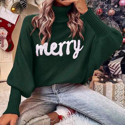 Cindy | Warme Feestelijke Dames Coltrui voor Kerst