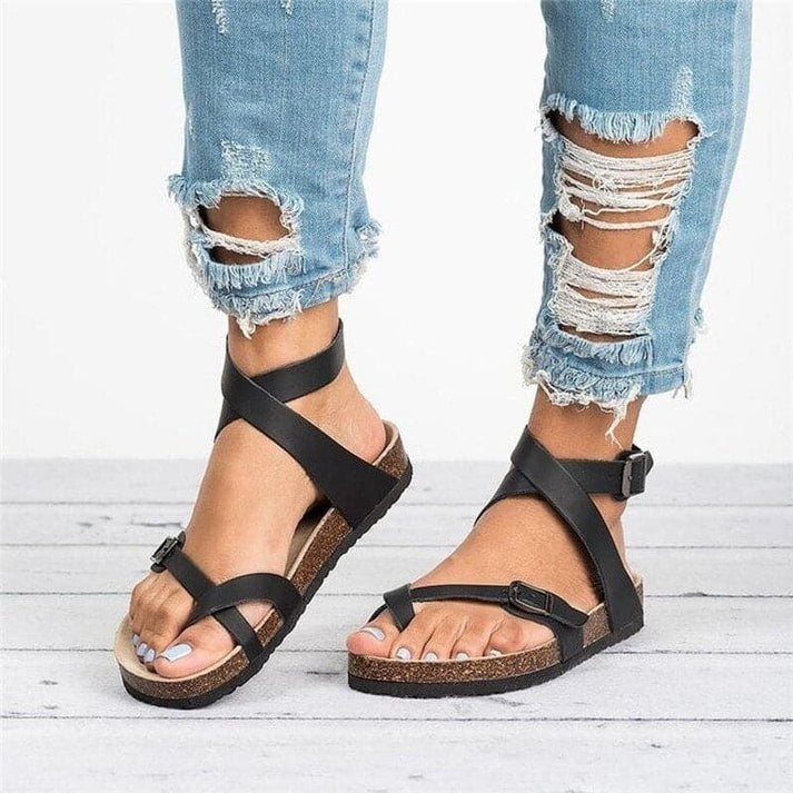 Ursula® | Elegante sandalen met leren bandjes