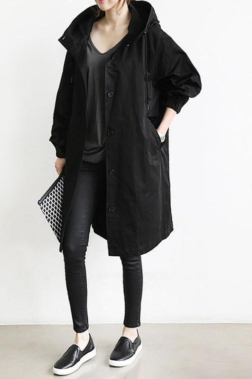 Bellerue - waterdichte trenchcoat met capuchon