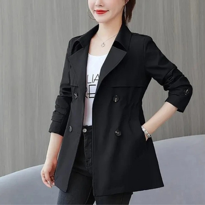 Blennie Coat | Women's Double Button Trench Coat