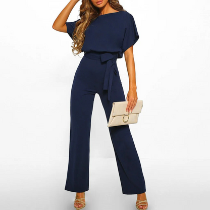 Sophie | wikkel-jumpsuit met hoge taille