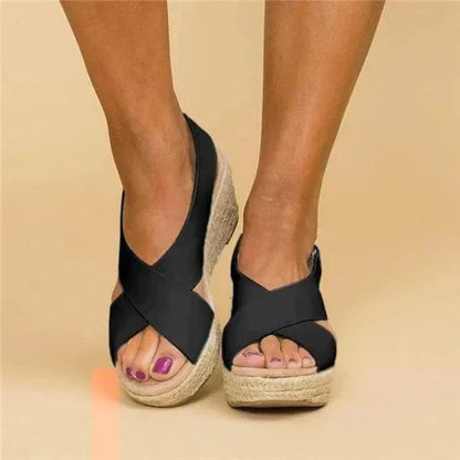 Karen® | Chique elegante espadrille sandalen