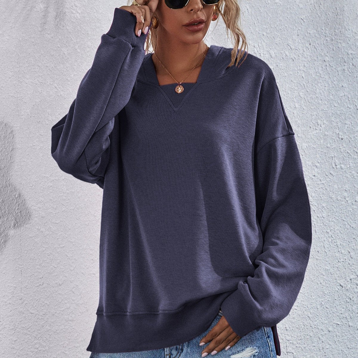 Sienna - casual oversized damestrui voor de herfst