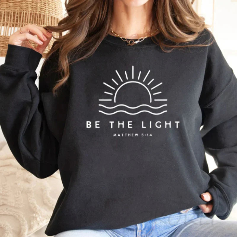 Sweater "Be The Light" - Selene