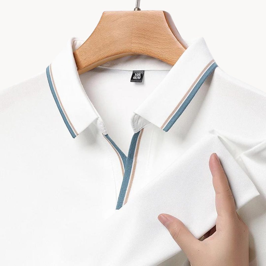 Alexander | Elegante Getipte Poloshirt