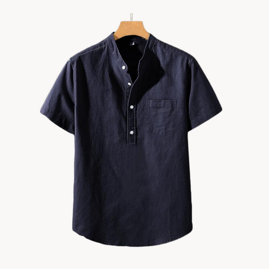 Arvid | Poloshirt van linnen