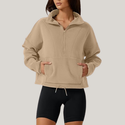 Sharon | Warm sweatshirt van polar fleece