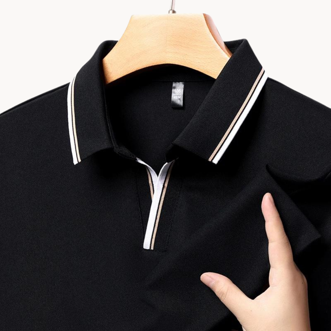 Alexander | Elegante Getipte Poloshirt