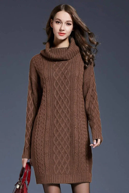 Els - Gebreide Sweater Jurk voor Herfst & Winter