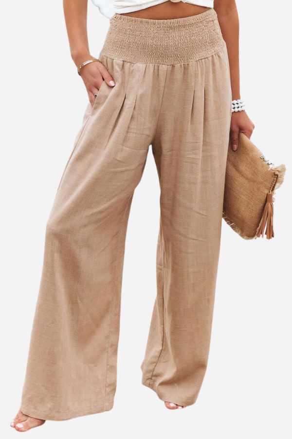 Damesbroek met hoge taille
