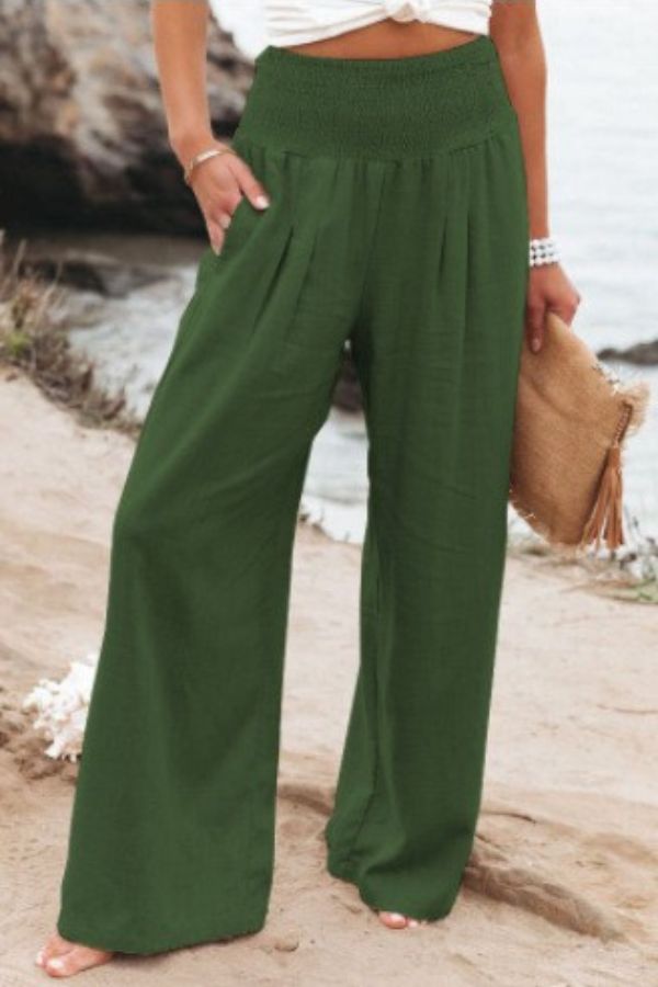 Autumn - Katoenen Broek met Hoge Taille