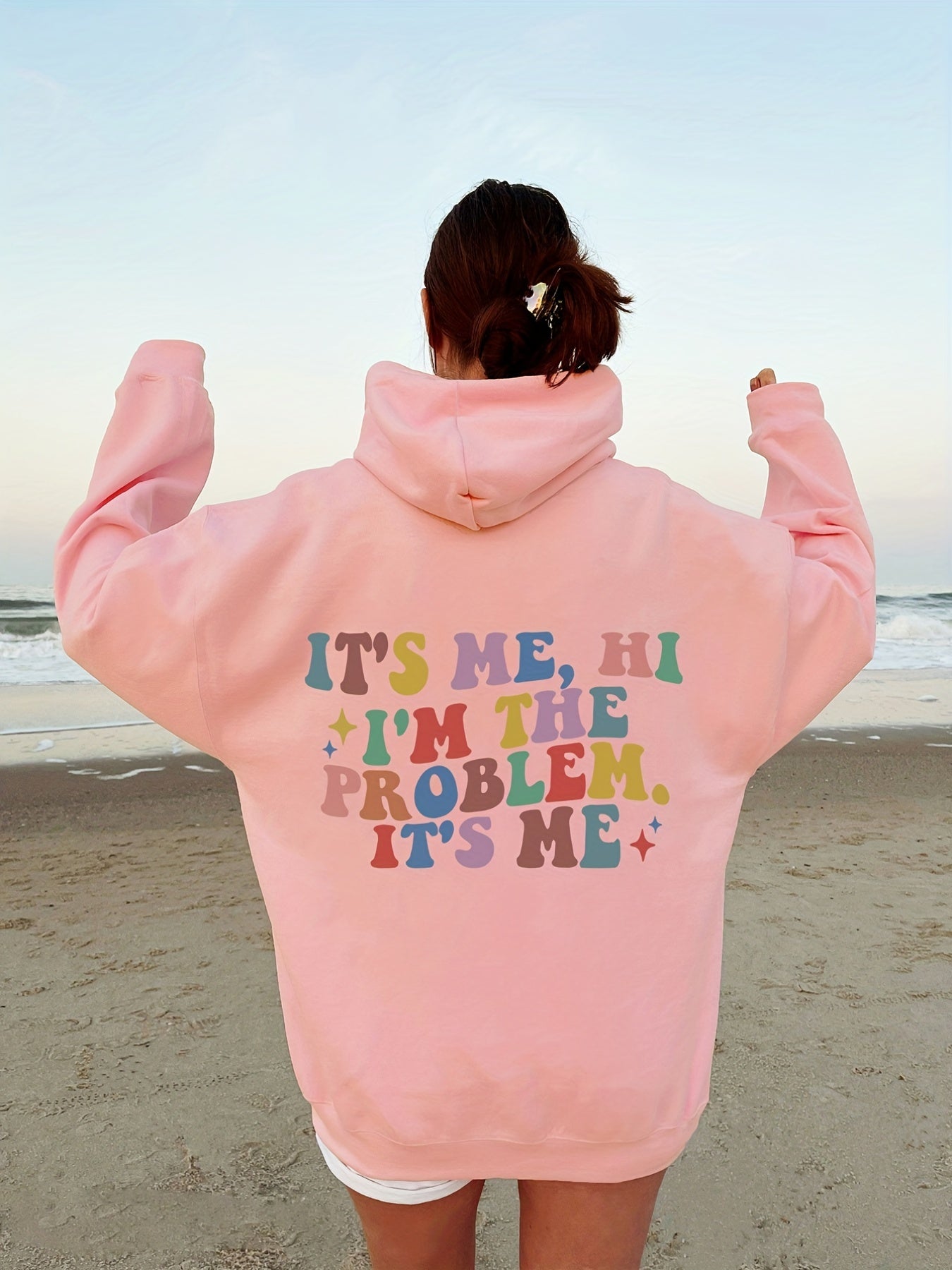 100% katoenen statement hoodie - Beatrix