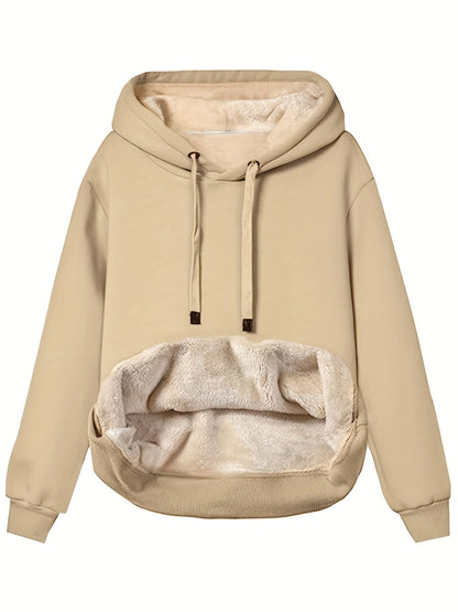 Sharon | Fleece Pullover Hoodie voor vrouwen Perfect voor casual dagen