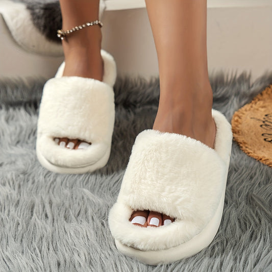 Jayla - Knusse Fluffy Pantoffels voor Vrouwen